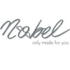 Nobel Schmuck Short Earrings with Crystals, 925 Silver, Gold, Silver,