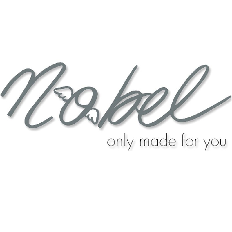 Nobel Schmuck Short Earrings with Crystals, 925 Silver, Gold, Silver,