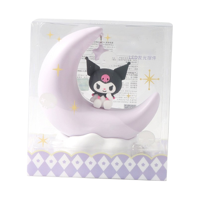 Cute Moonlight Night Lamp Sweet Dreams Crescent Moon LED Warm