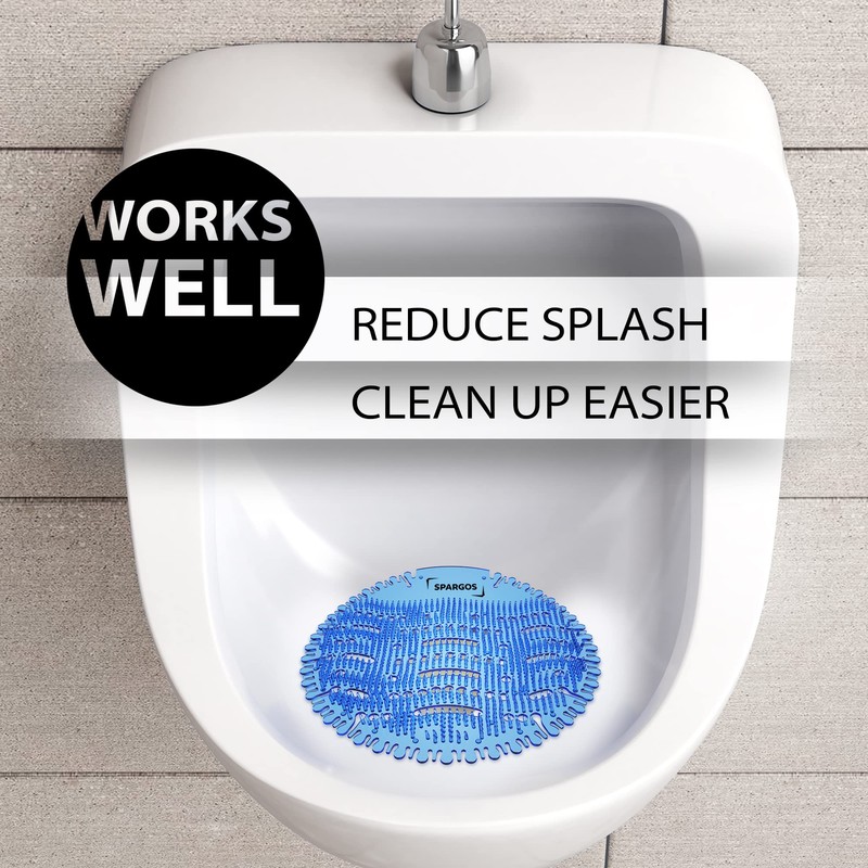 Urinal Screen Deodorizer (12 Pack) Urinal Cakes Anti-Splash Toilet Smell
