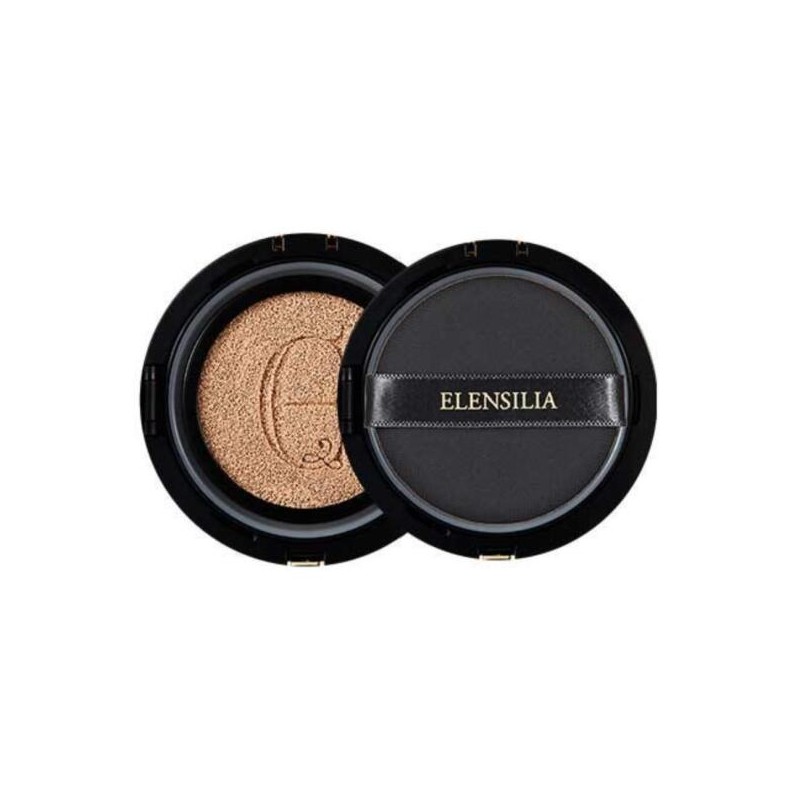Elensilla 엘렌실라 24시간 하루종일 밀찰력&지속력 에센스 커버 쿠션 프리미엄 블랙쿠션