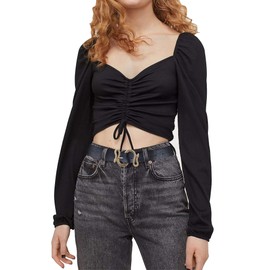 Alphyly Neries Snake Belt, Women’s Black Faux Leather Fashion Belt, Gold Buckle, 39” Long, Fits Waist Sizes 29-32”