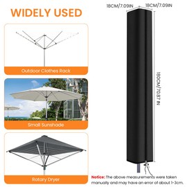 APXEL Premium Waterproof Rotary Line Cover for Rotary Dryer Washing Lines