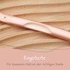 Bamboozy Eyebrow Razor with 5 Premium Blades - Reusable Metal