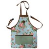 Fallen Fruits Floral Outdoor Gardening Tool Apron Adjustable Straps Durable