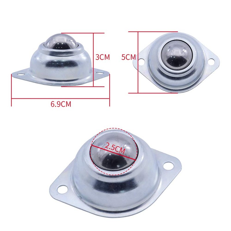 DGQ 1" Roller Ball Transfer Bearings 6Pcs Unit Table Conveyor