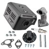 Tapa Muffler Exhaust Pipe Deflector Kit for Honda GX240 8HP