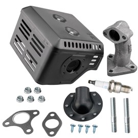 Tapa Muffler Exhaust Pipe Deflector Kit for Honda GX240 8HP GX270 9HP Engine