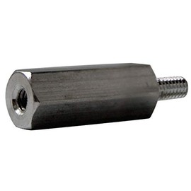 Small Parts 501214HMA Aluminum Male-Female Threaded Hex Standoff, 1/2" Hex Size, 3/4" Length, 1/4"-20 Thread Size