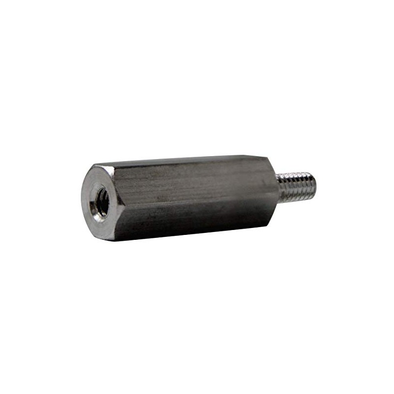 Small Parts 501214HMA Aluminum Male-Female Threaded Hex Standoff, 1/2" Hex