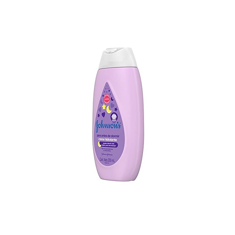 JOHNSONS Crema Corporal Para Beb Antes de Dormir 200 ml