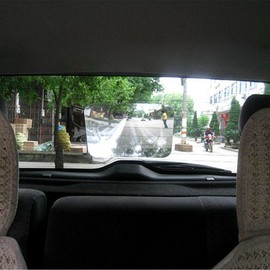 KIMISS Car Rear Lens, Car Wide Angle Lens Rear Lens Reverse Parking Window Lens Sticker