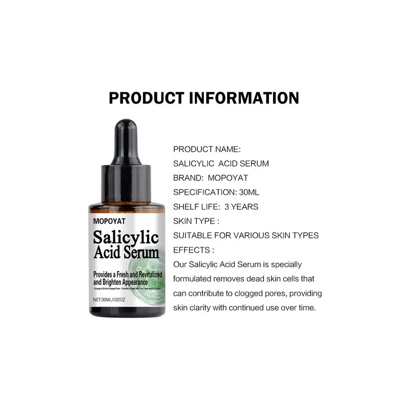 Mopoyat Suero Facial Con Ácido Salicílico 30ml