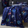 Catherine Lansfield Lost In Space Cosy Fleece 130x170cm Blanket Throw