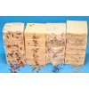 Homemade 5 Bar Assorted Natural Soap Bundle with Loofah -