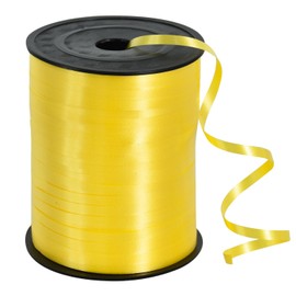 TONIFUL 500 Yards Curling Ribbon-Balloon Ribbon-Balloon String for Art&Craft Decor,Gift Wrapping,Ribbons and Bows for Christmas New Year Birthday Gifts Graduation Supplies (Yellow)
