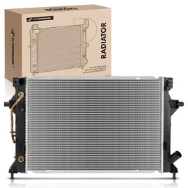 A-Premium Engine Coolant Radiator Assembly with Transmission Oil Cooler Compatible with Hyundai Elantra GT 2018 2019 2020 2.0L, Automatic Transmission, Replace# 25310F2100