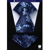 HISDERN TA5-01S Set of 5 Ties and Pocket Squares for