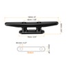 PATIKIL 6 Inch Nylon Boat Dock Cleat 4 Pack Kayak