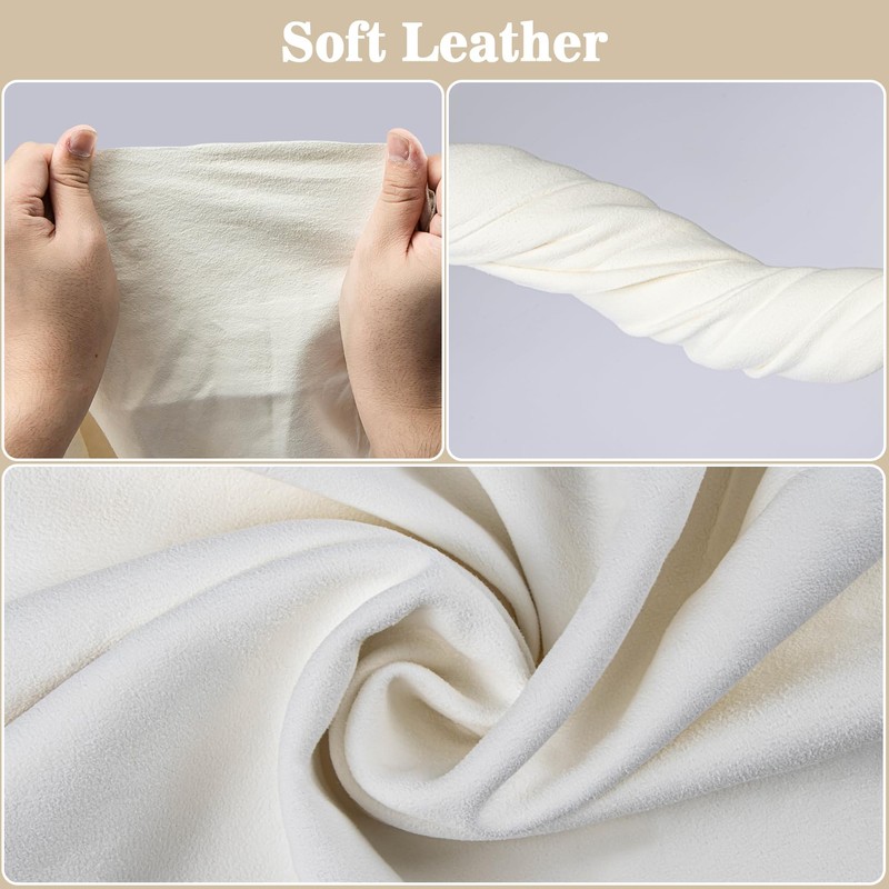 MAQIHAN MAQIHAN Chamois Cloth for Car - Sheepskin Cleaning Cloth