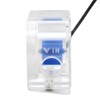 PC Water Flow Meter Indicator G1/4 Thread 3 Way Acrylic