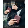 Eredita WL19 Men's Bifold Wallet, Made in Japan, Italian Leather,