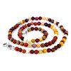 Taddart Minerals - Colourful Necklace Made from Natural Gemstone Mookaite