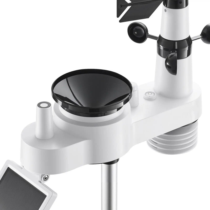 7-Inch TFT Display 7-in-1 Wi-Fi Weather Station Wireless Solar Powered