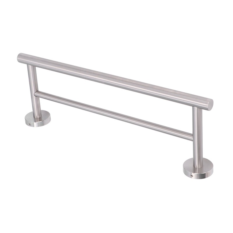 Double Bath Towel Bar Modern Style Stainless Steel Towel Holder