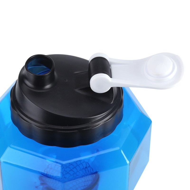 Botella de Gran Capacidad con Forma de Mancuernas Ejercicio Deportes