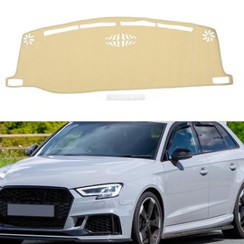 RATCHROLL Interior Dash Cover for Jeep Compass 2022-2023 Non-Slip Dashboard Carpet Mat Polyester Silicone