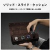 Contact's family Hexagon Genuine Leather Watch Roll Watch Storage Box