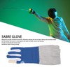 1Pcs Padded Fencing Glove, Washable Fencing Glove, Anti Slip Breathable
