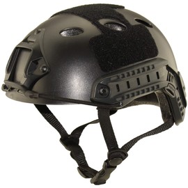 haoYK Multipurpose Sport Helmet Protective Tactical Helmet Airsoft Paintball PJ Type Fast Helmet Black