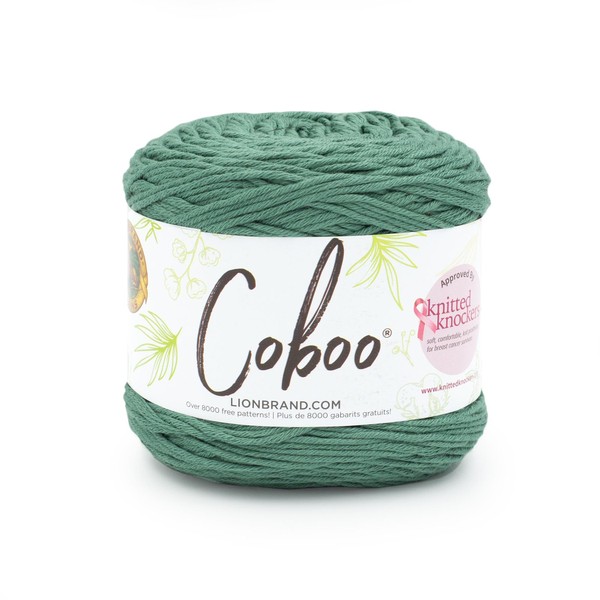 Lion Brand Yarn Coboo Yarn, 1 Pack, Bayberry