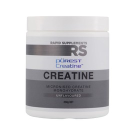 RAPID SUPPLEMENTS PUREST CREATINE UNFLAVOURED 250G
