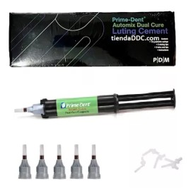 Prime Dental Cemento Dual Dental Automix Prime Dental ( 2 Pz )