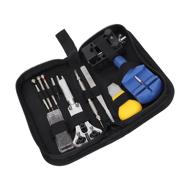 13pcs Professional Watch Repair Kit Watch Strap Battery Gasket Opener