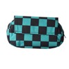 Pencil Case Large Capacity Double Compartments Grid Appearance Stationery Bag