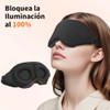 Bauihr Antifaz 3D de Esponja para Dormir, Memoria de Rebote