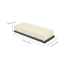 Operitacx Grit Double Sided Whetstone Rectangular Portable Sharpening Stone Tool