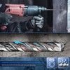 S&R SDS-4-Plus Hammer Drill Bit Set (7 Pieces); for concrete,