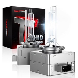 Torchbeam D3S HID Bulb, 6000K Diamond White Xenon Bulbs, High Low Beam HID Bulbs for HID Assembly, Pack of 2