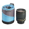 Cullmann 98632 LENS CONTAINER Small cyan/grey protection case for a