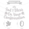 God Bless On Your Confirmation Banner - Mi Confirmacion Decor,