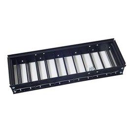 2.25 Inch x 14 InchBlack Metal Louver for Floor Grilles, Reggio Registers Black Premium Grates & Registers | Helps Control Airflow for Improved Heating & Cooling