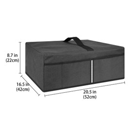 Kingshion Record Player Dust Cover, Dust Cover Case Protector, Stereo Receiver Dust Cover (Only Cover)