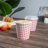 Restaurantware 8 Ounce Disposable Coffee Cups 500 Spiral Wall Hot