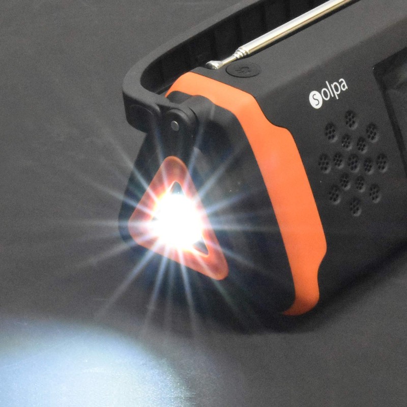 Hand Crank/Solar Energy Storage Radio