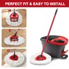 1 Pack Mop Heads Replacement for O-Ceda Easy Wrin Spin